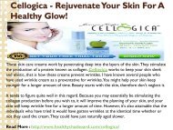   Cellogica - Secret to Get Beautiful Skin and Ageless Beauty!