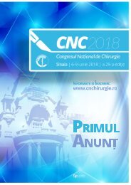 CNC2018 Primul anunt