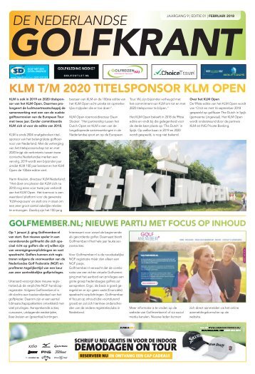 De Nederlandse Golfkrant februari 2018