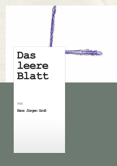 das leere Blatt