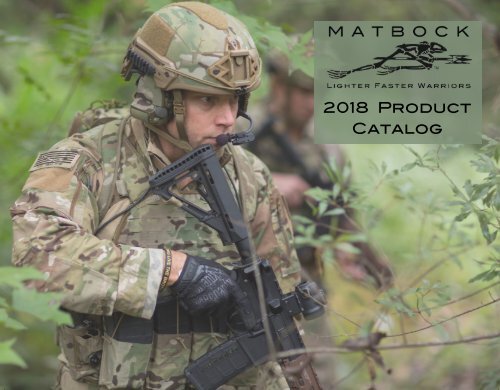 Matbock Catalogue 2018