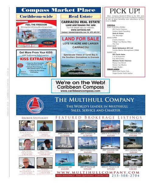 Caribbean Compass Yachting Magazine - February 2018