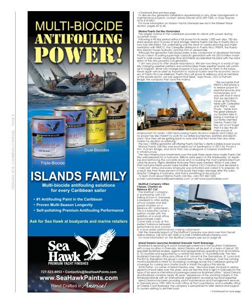 Caribbean Compass Yachting Magazine - February 2018
