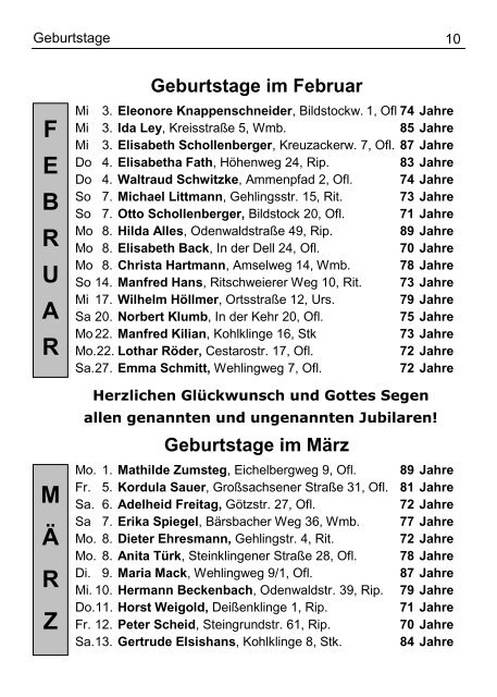 Glockengruß - Evangelische Kirchengemeinden Heiligkreuz ...