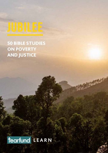 Jubilee 50 Bible studies on poverty and justice