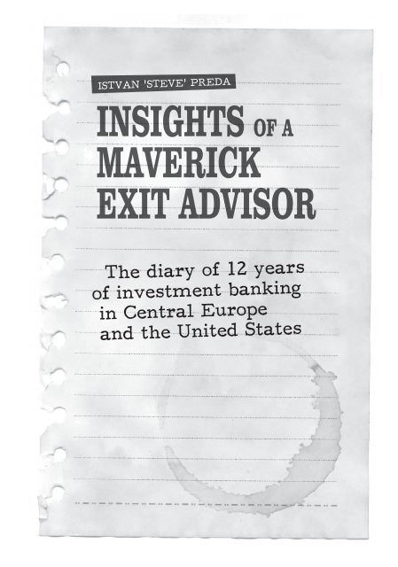 Insights of a Maverick Exit Advisor_Sample