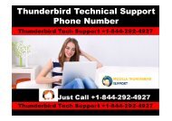 Thunderbird Technical Support Phone Number +1-844-292-4927