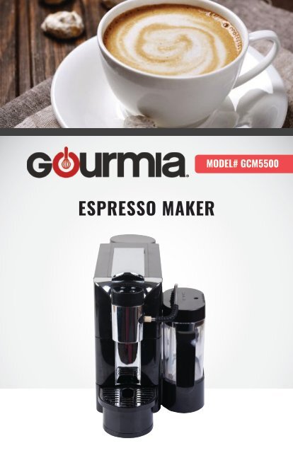 Gourmia gcm5500 hotsell