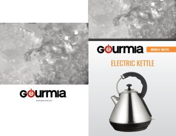 Gourmia GK270 Electric Vintage Kettle - 