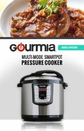 Gourmia GPC1200 SmartPot Pressure Cooker 12 Qt. - 