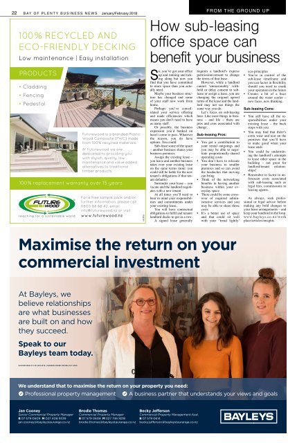 Bay of Plenty Business News January/February 2018