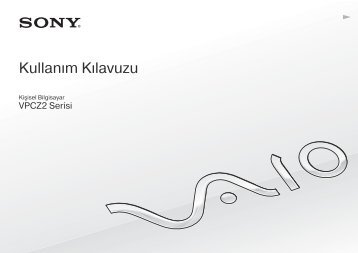 Sony VPCZ21X9R - VPCZ21X9R Mode d'emploi Turc
