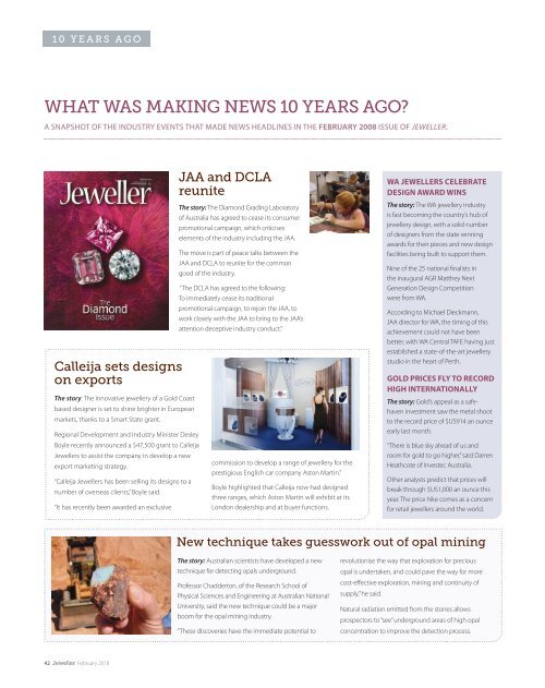 Jeweller - February Issue 2018