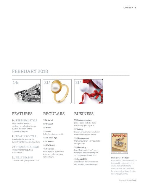 Jeweller - February Issue 2018