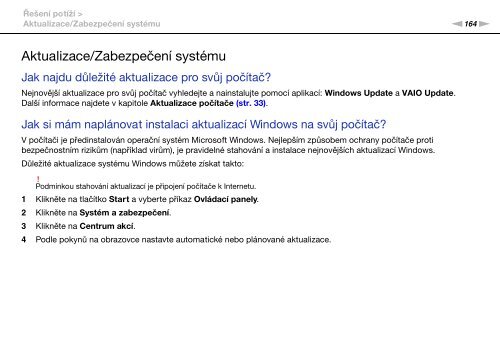 Sony VPCZ21X9R - VPCZ21X9R Mode d'emploi Tch&egrave;que