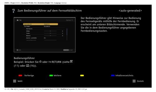 Sony KDL-37W5810 - KDL-37W5810 Consignes d&rsquo;utilisation Allemand