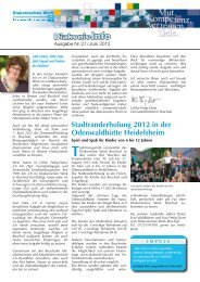 DiakonieInfo Nr. 27/Juni 2012 - Diakonisches Werk im Landkreis ...