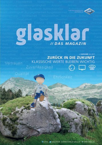 Glasklar - Kundenmagazin von SAKnet