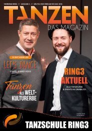Tanzschule Ring 3 - Tanzen - Das Magazin Augabe 4