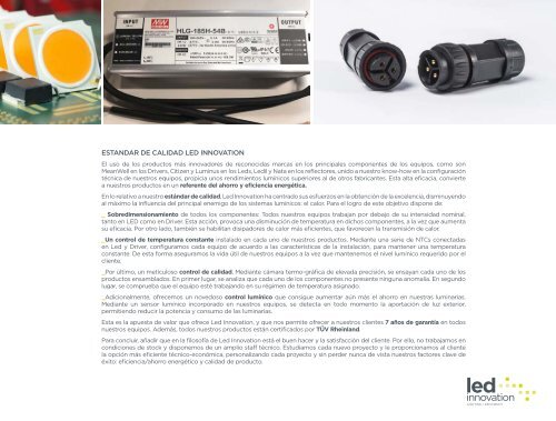 LED INNOVATION CATALOGO 2018