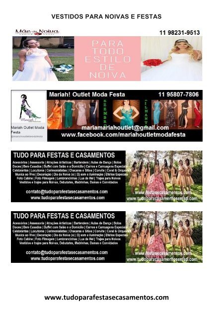 Ebook Festas & Casamento Fevereiro/2018