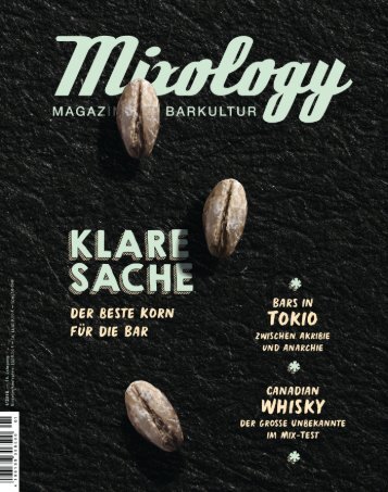Mixology - Magazin für Barkultur 1-18