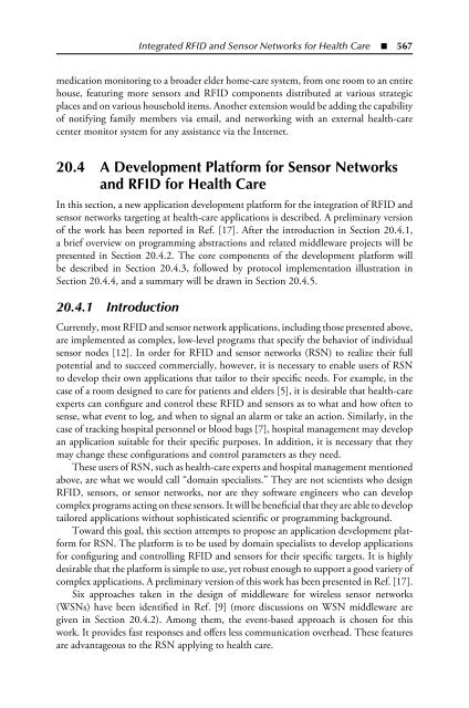 RFID and Sensor Networks: Architectures, Protocols, Security