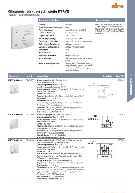 alre Produktkatalog 2018