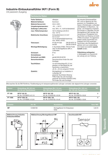 alre Produktkatalog 2018