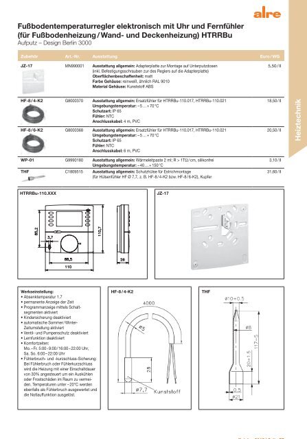 alre Produktkatalog 2018