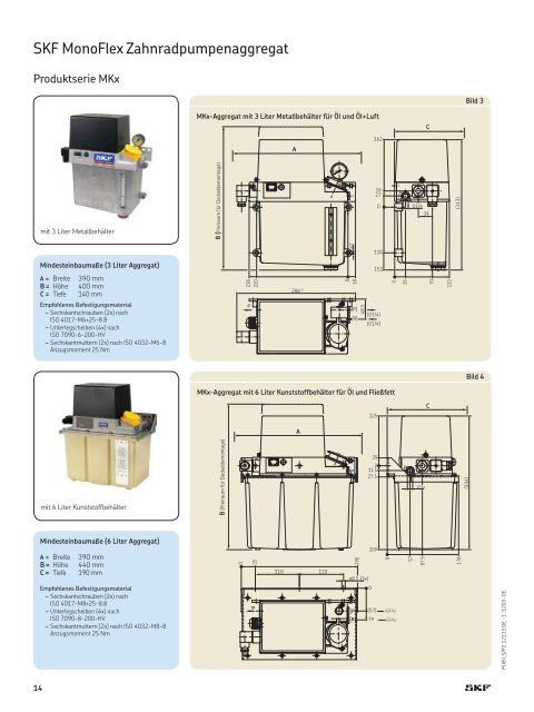 Zahnradpumpenaggregate MKx - 1-1203-DE