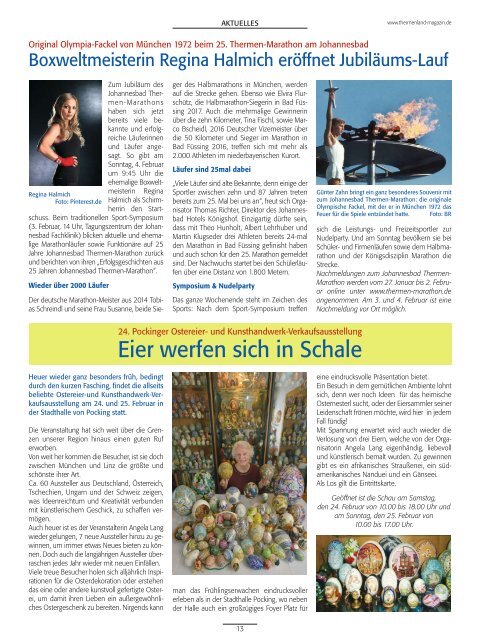 Thermenland Magazin, Feb. 2018