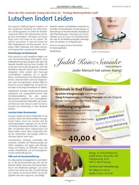 Thermenland Magazin, Feb. 2018