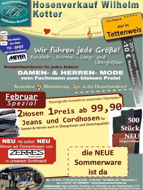 Thermenland Magazin, Feb. 2018