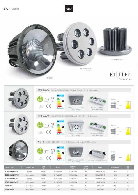 ONE LIGHT 2018 CATALOGUE_low