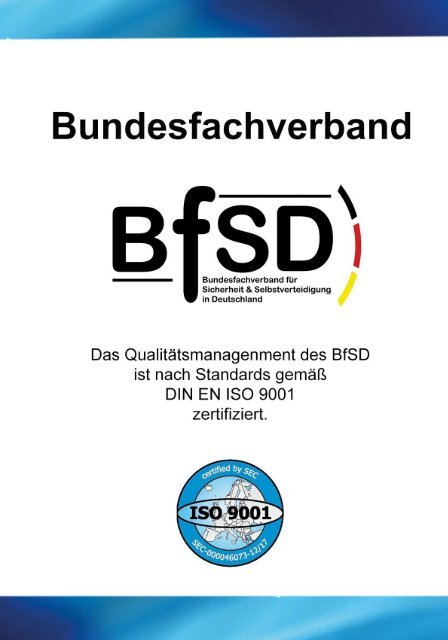 Broschüre des BfSD 2018