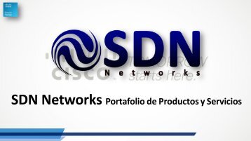 Portafolio Comercial SDN Networks