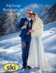 Rob Grange Photography Ski Brochure 2018-2019