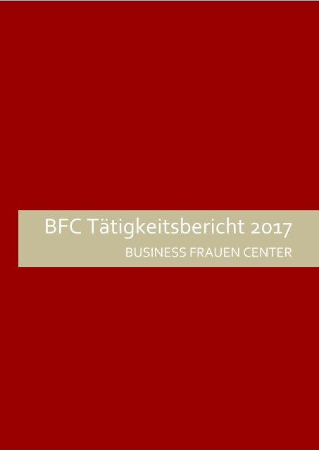 BFC-Tätigkeitsbericht-2017  - finish