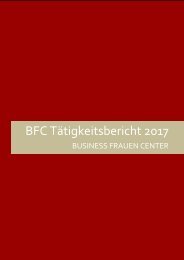 BFC Tätigkeitsbericht 2017  