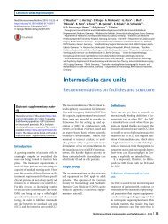 07 Intermediate care units