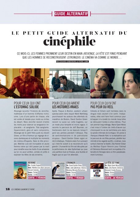 Gaumont Pathé! Le mag - Février 2018