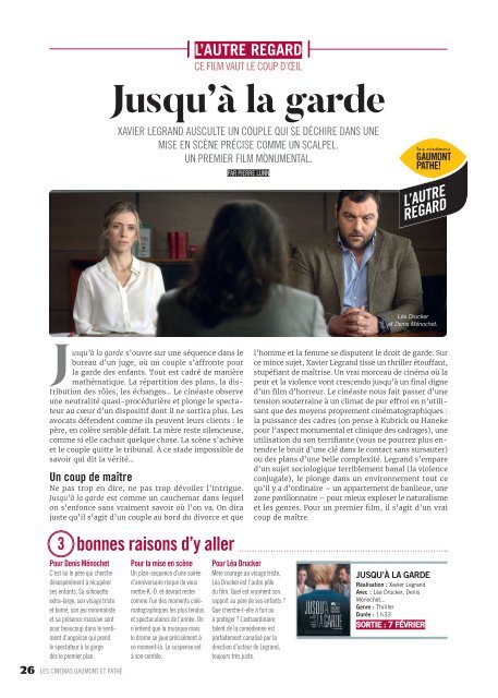Gaumont Pathé! Le mag - Février 2018