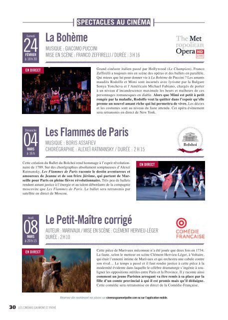 Gaumont Pathé! Le mag - Février 2018