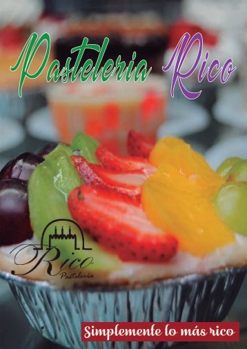 Catalogo Pasteleria Rico
