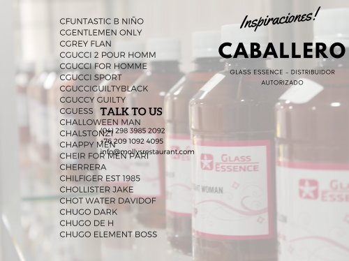 CATALOGO GLASS ESSENCE