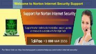 Norton Inernet Security Support Number +1-888-664-3555