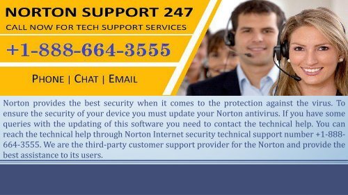 Norton Inernet Security Support Number +1-888-664-3555