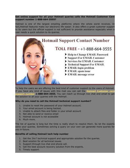 Hotmail_Customer_care_supprot_number 1-866-730-4085