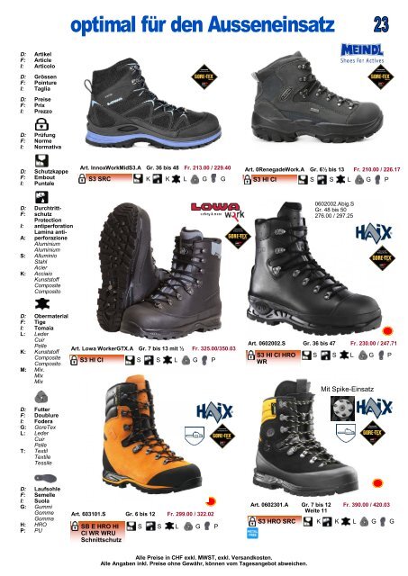 Schuhbus Streukatalog 18/1